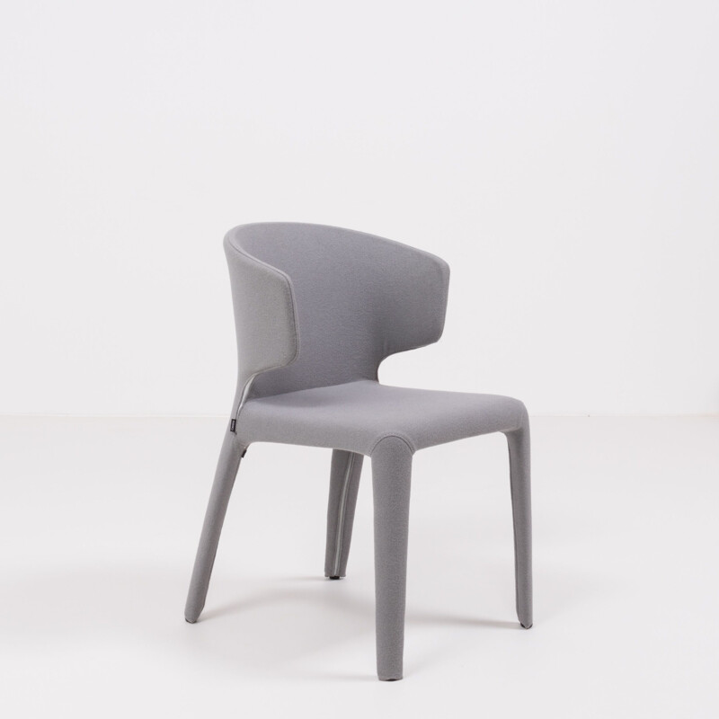 Série de 8 chaises 367 HOLA vintage par Hannes Wettstein pour Cassina