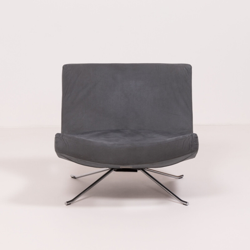 Série de 2 fauteuils pop vintage gris par Christian Werner pour ligne Roset 2002