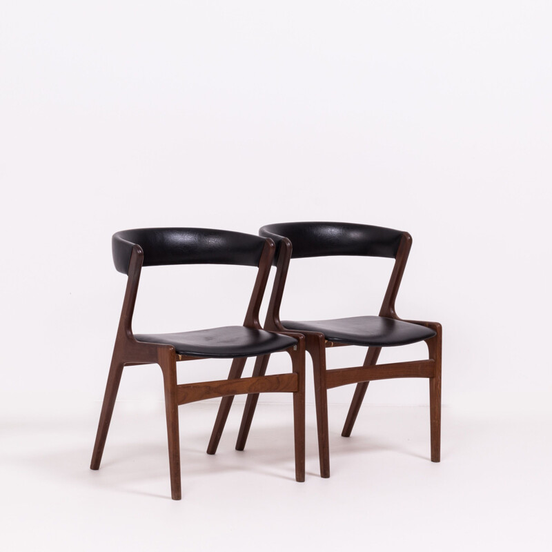 Set of 2 vintage Fire Chairs by Kai Kristiansen 1950
