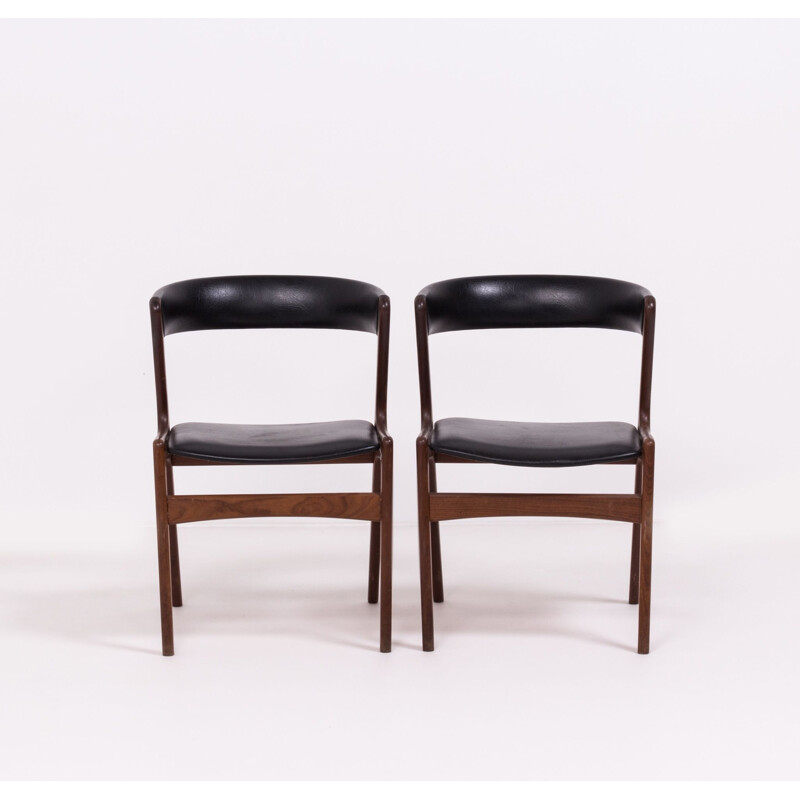 Set of 2 vintage Fire Chairs by Kai Kristiansen 1950