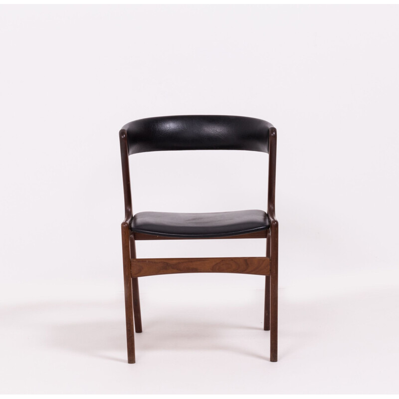 Série de 2 chaises FIRE vintage par Kai Kristiansen 1950