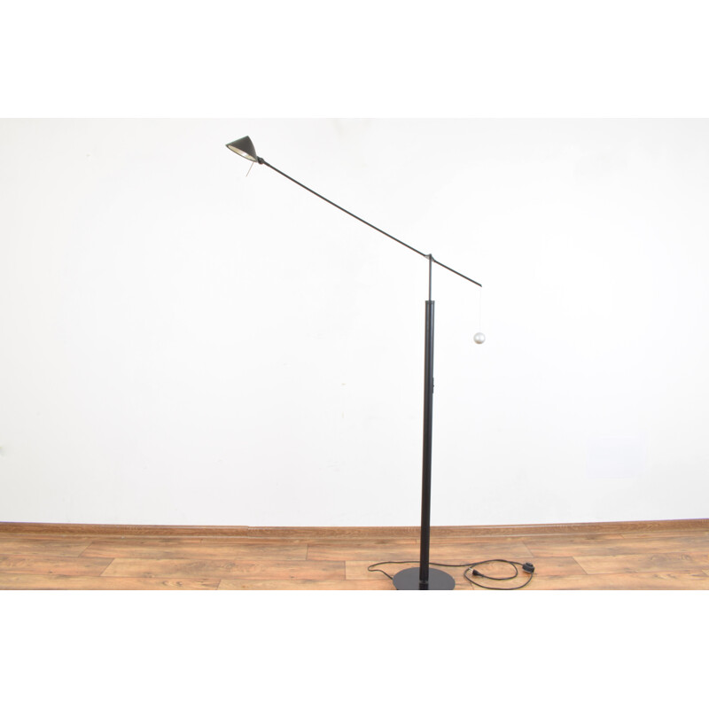 Vintage Italian floor lamp model" Nestore Lettura" by Carlo Forcolini for Artemide, 1980