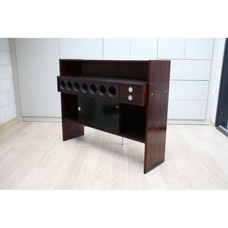 Vintage freestanding bar in rosewood Dyrlund