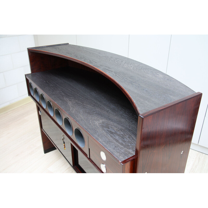 Vintage freestanding bar in rosewood Dyrlund