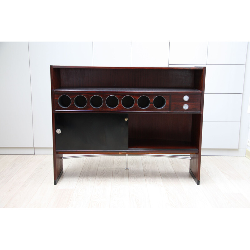 Vintage freestanding bar in rosewood Dyrlund