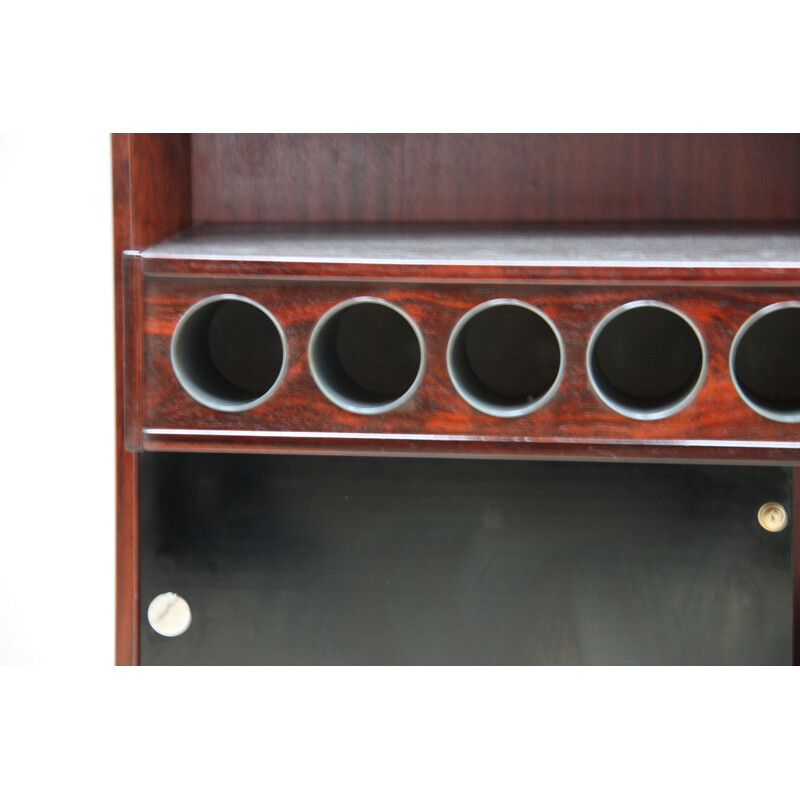 Vintage freestanding bar in rosewood Dyrlund