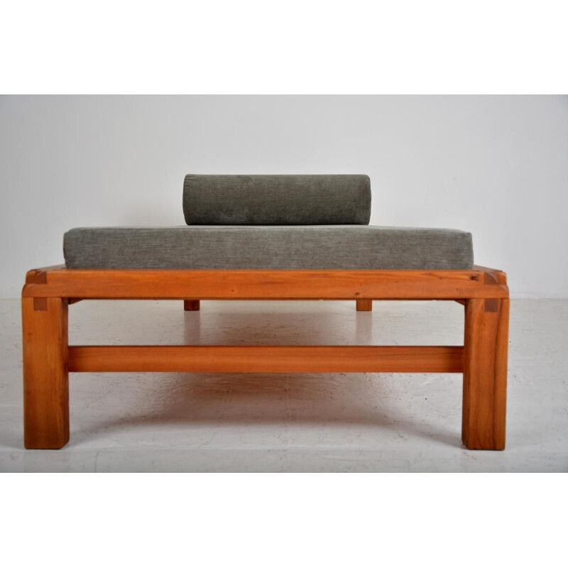 Lit de repos vintage L03 par Pierre Chapo 1965