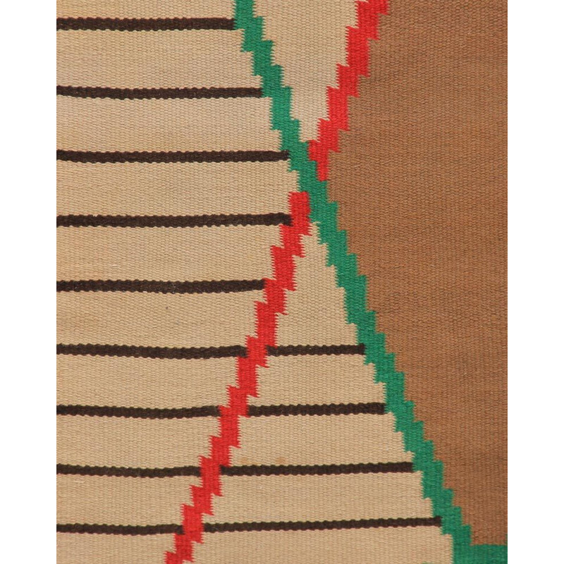 Vintage wool rug by Antonin Kybal 1950