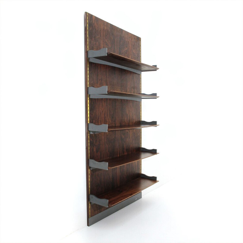 Vintage wall unit shelves Italy 1960s