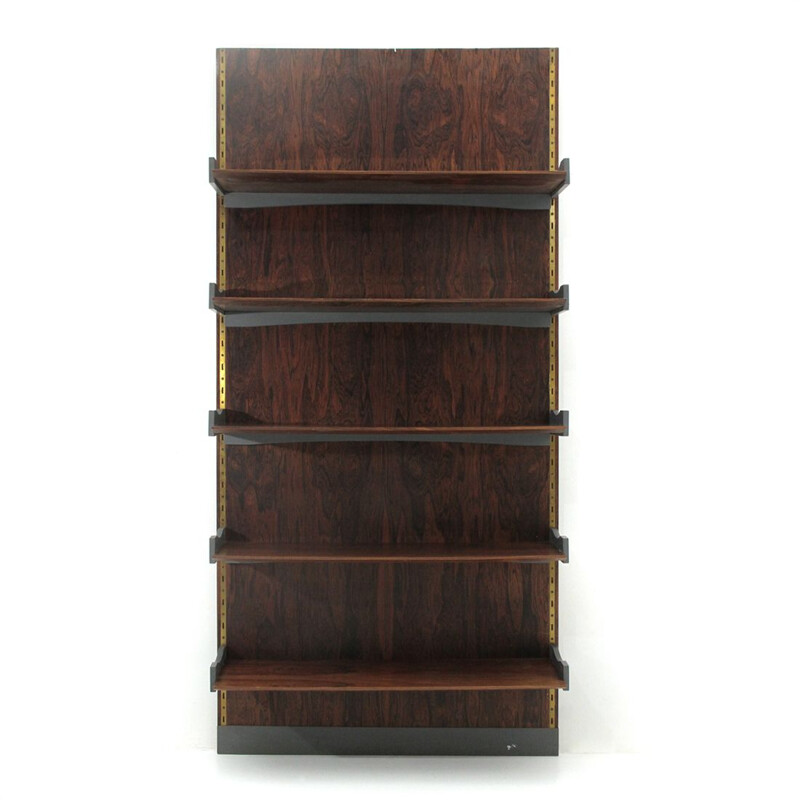 Vintage wall unit shelves Italy 1960s