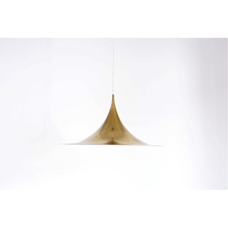 Vintage hanging lamp Scandinavian by Bonderup & Thorup edition Fog & Mørup 1960