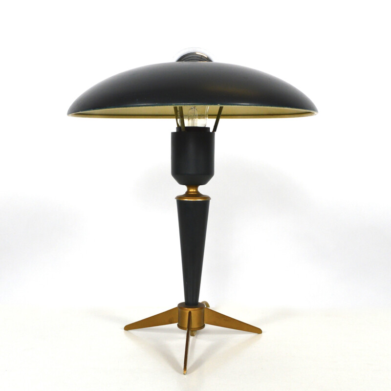 Set of 3 Philips tripod table lamps, Louis KALFF - 1958