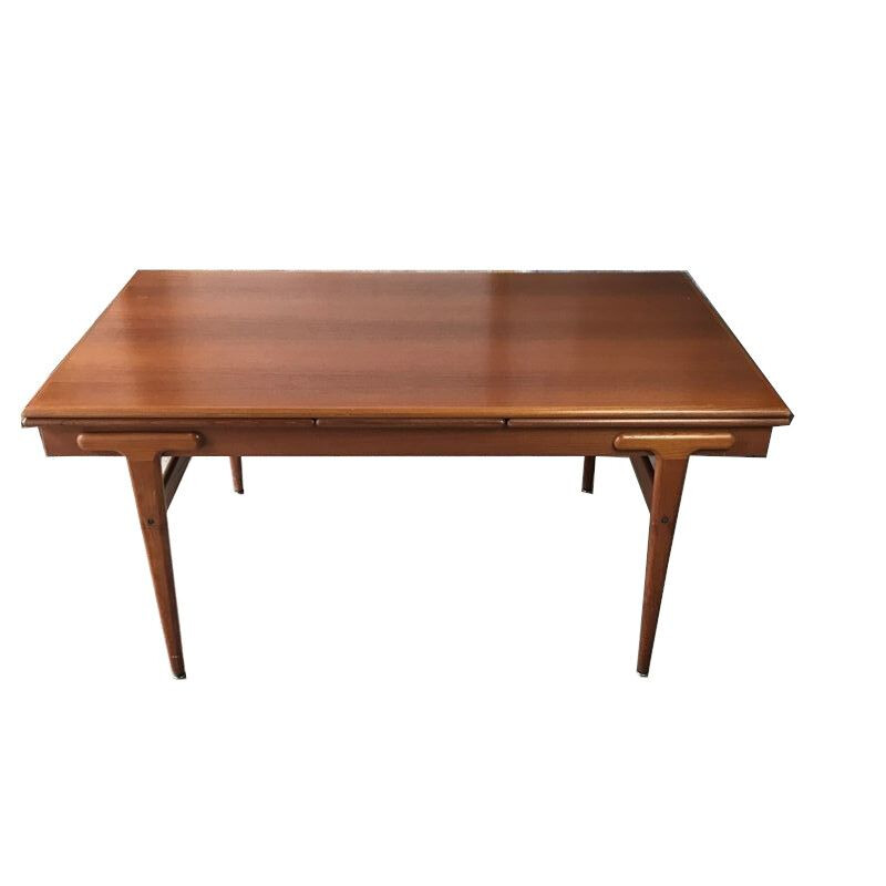 Vintage danish table for Ivan Gern in teak 1960
