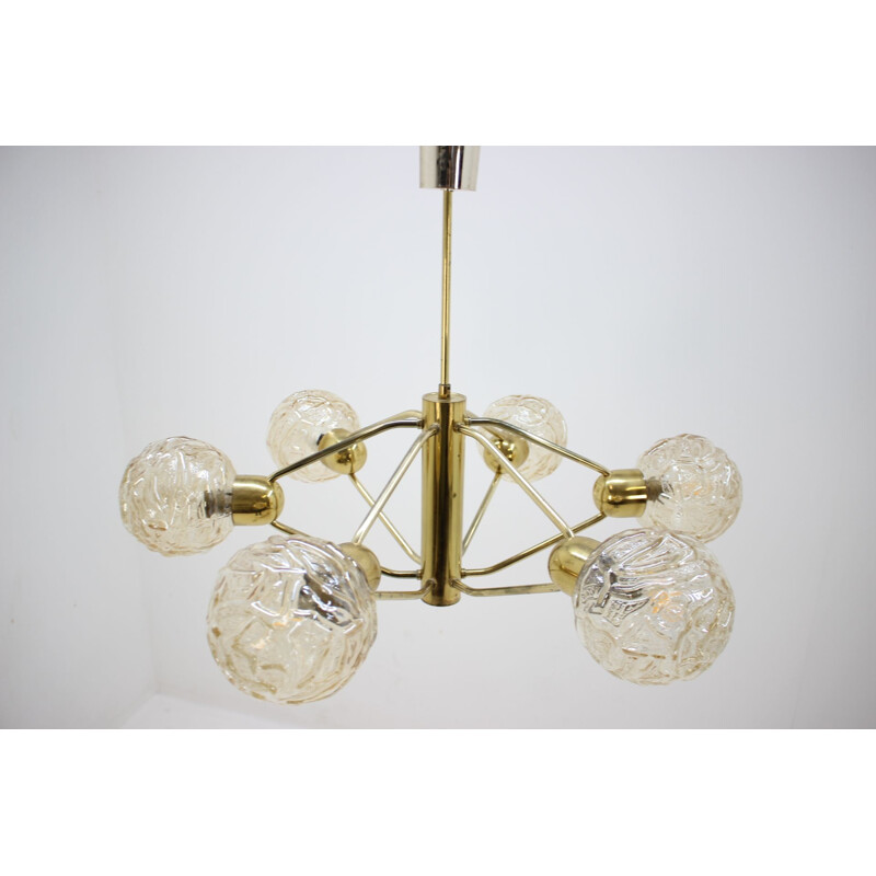 Vintage chandelier Sputnik Honsel 1970s