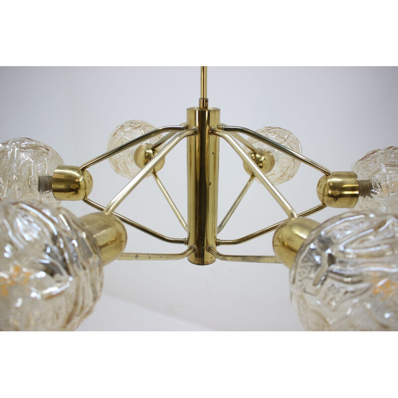 Vintage chandelier Sputnik Honsel 1970s