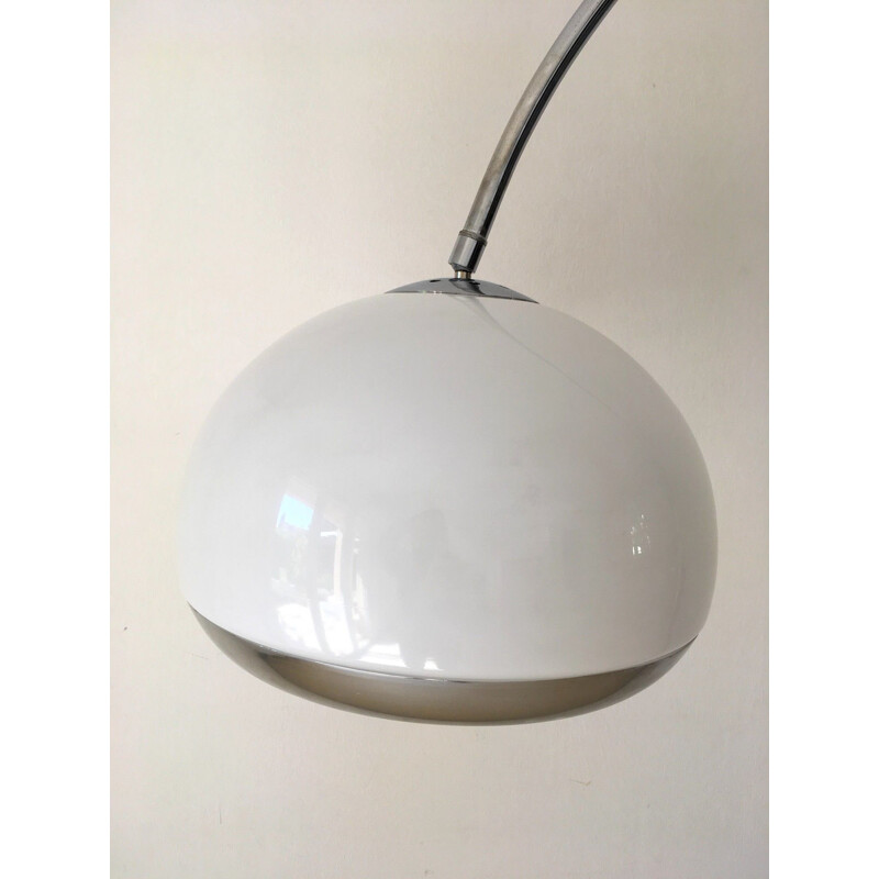 Lampadaire vintage italien "Arc" par Harvey Guzzini,1970