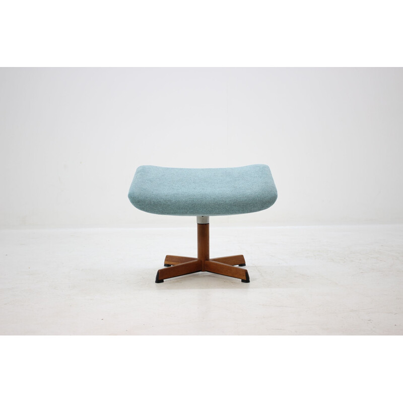 Vintage Danish adjustable footstool,1960 