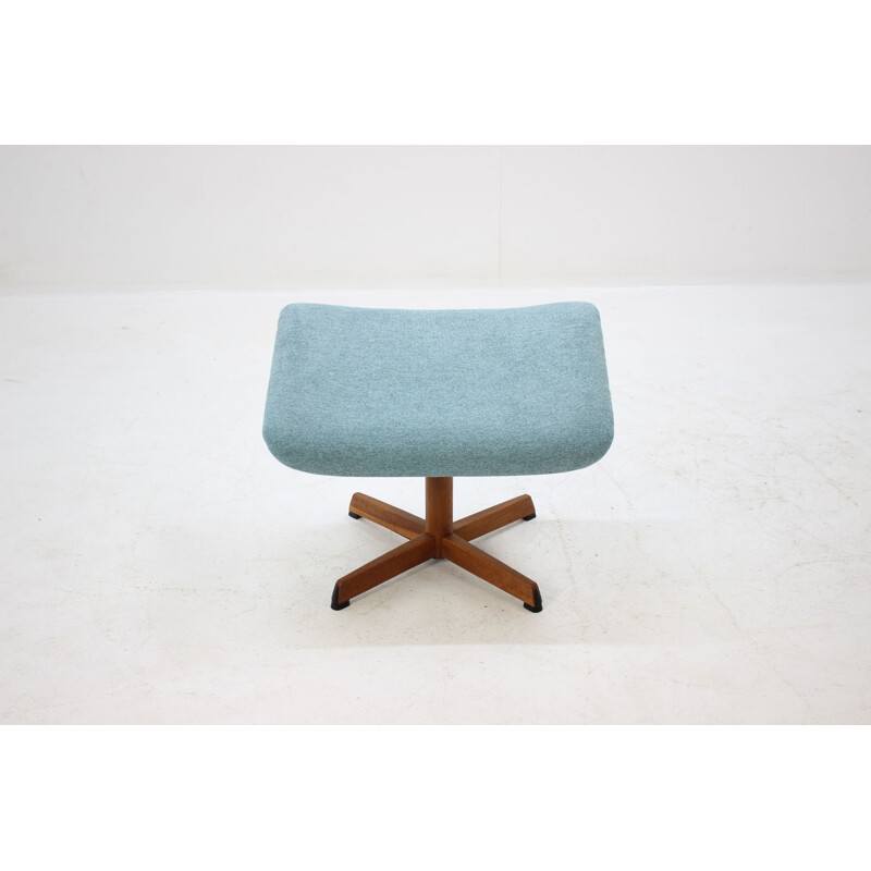 Vintage Danish adjustable footstool,1960 