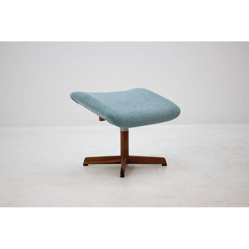 Vintage Danish adjustable footstool,1960 