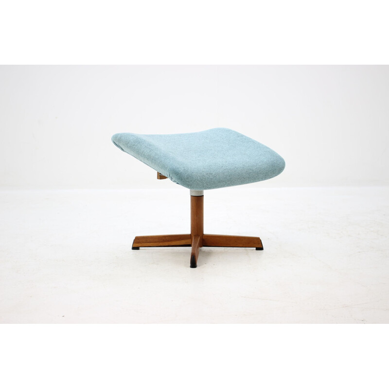 Vintage Danish adjustable footstool,1960 