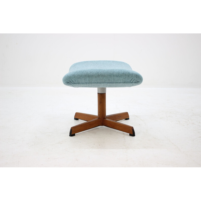 Vintage Danish adjustable footstool,1960 