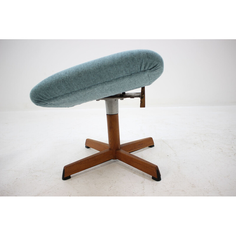 Vintage Danish adjustable footstool,1960 