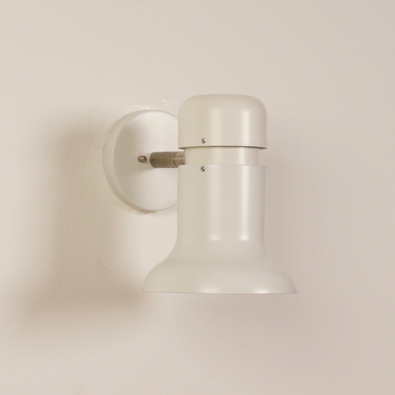 Vintage wall lamp white Boutique by Raak, 1970s
