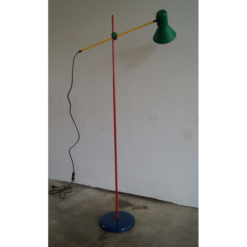 Vintage floor lamp Italian Veneta Lumi 1980