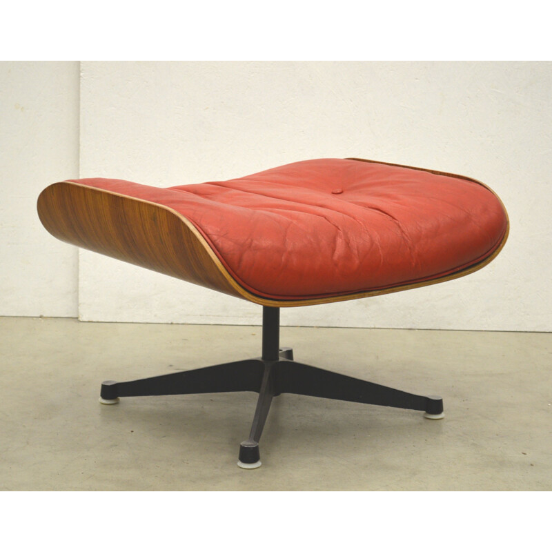 Vintage Lounge Chair & Ottoman 1st European Edition Eames by Hille, 1950s