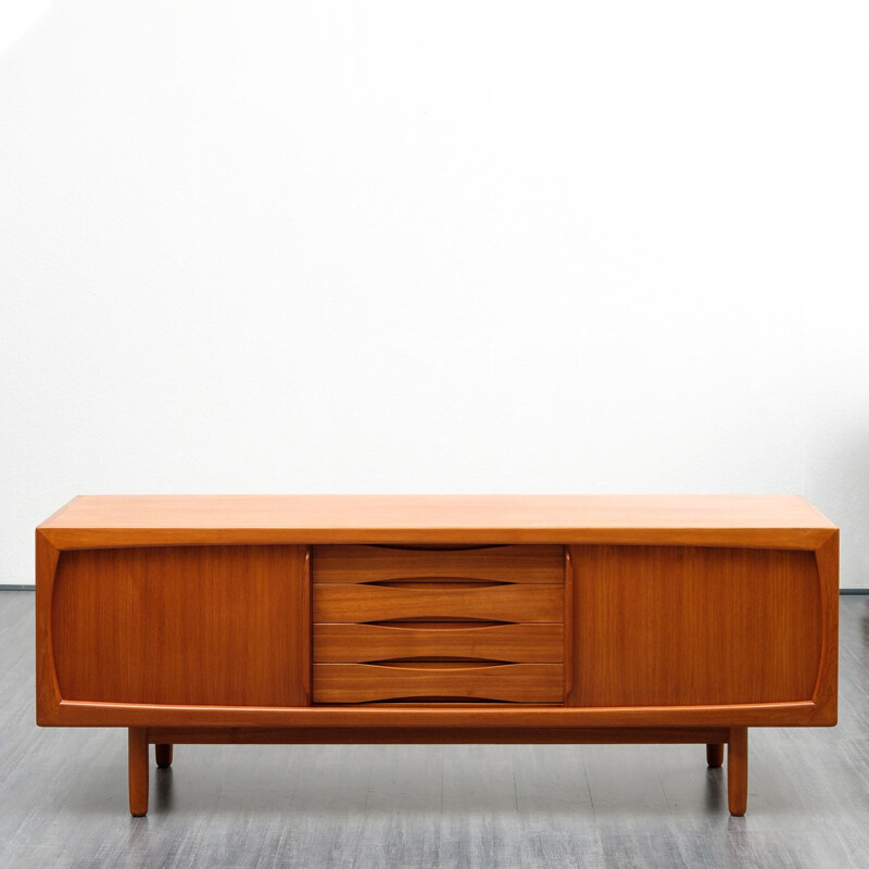 Vintage scandinavian sideboard for H.P. Hansen in teakwood 1960