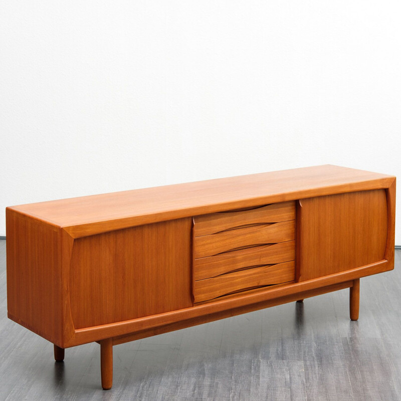 Vintage scandinavian sideboard for H.P. Hansen in teakwood 1960