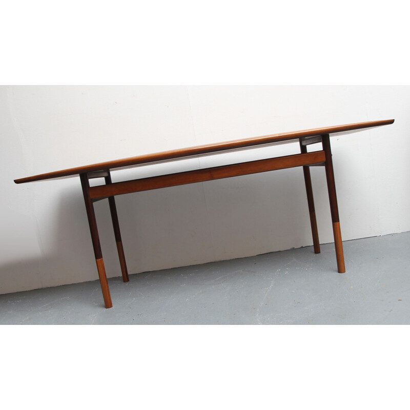 Mesa de centro vintage de palisandro de Grete Jalk para Poul Jeppesen, 1960