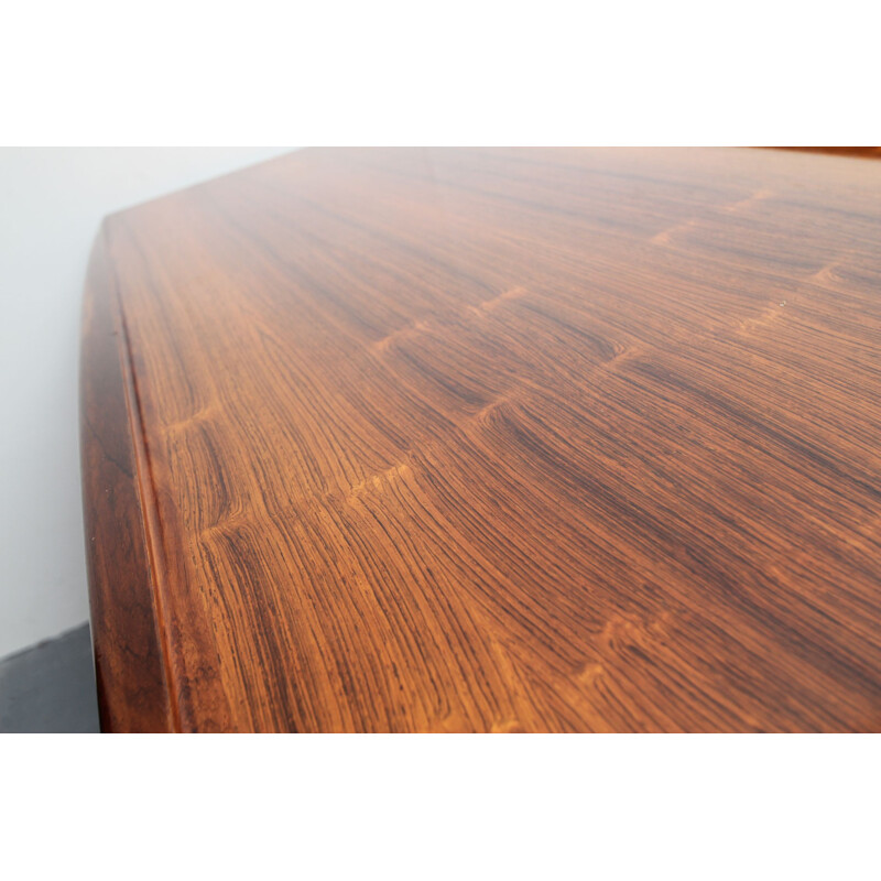 Vintage rosewood coffee table by Grete Jalk for Poul Jeppesen, 1960