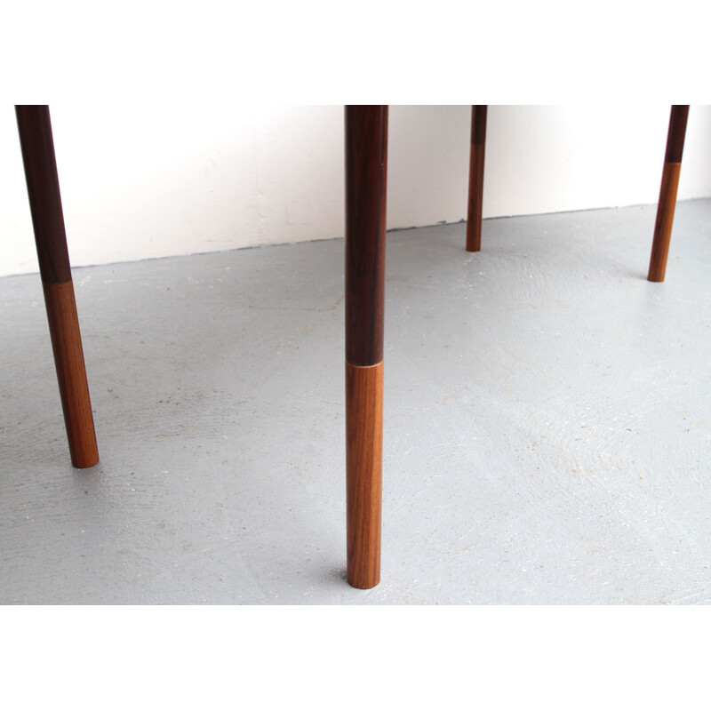 Vintage rosewood coffee table by Grete Jalk for Poul Jeppesen, 1960