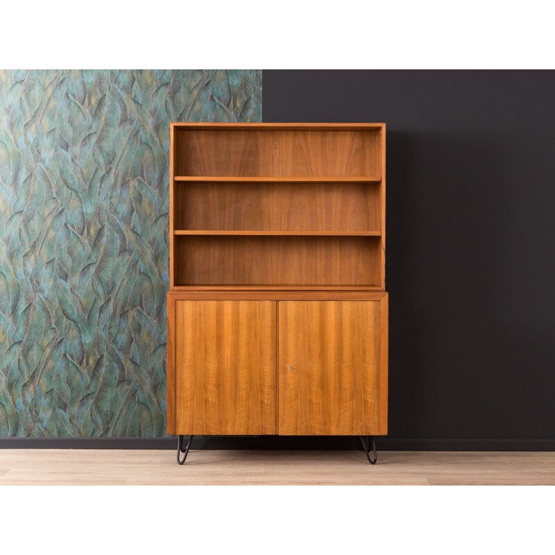 Vintage walnut cabinet by Musterring 1950s