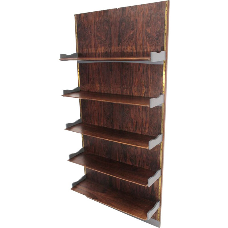 Vintage wall unit shelves Italy 1960s