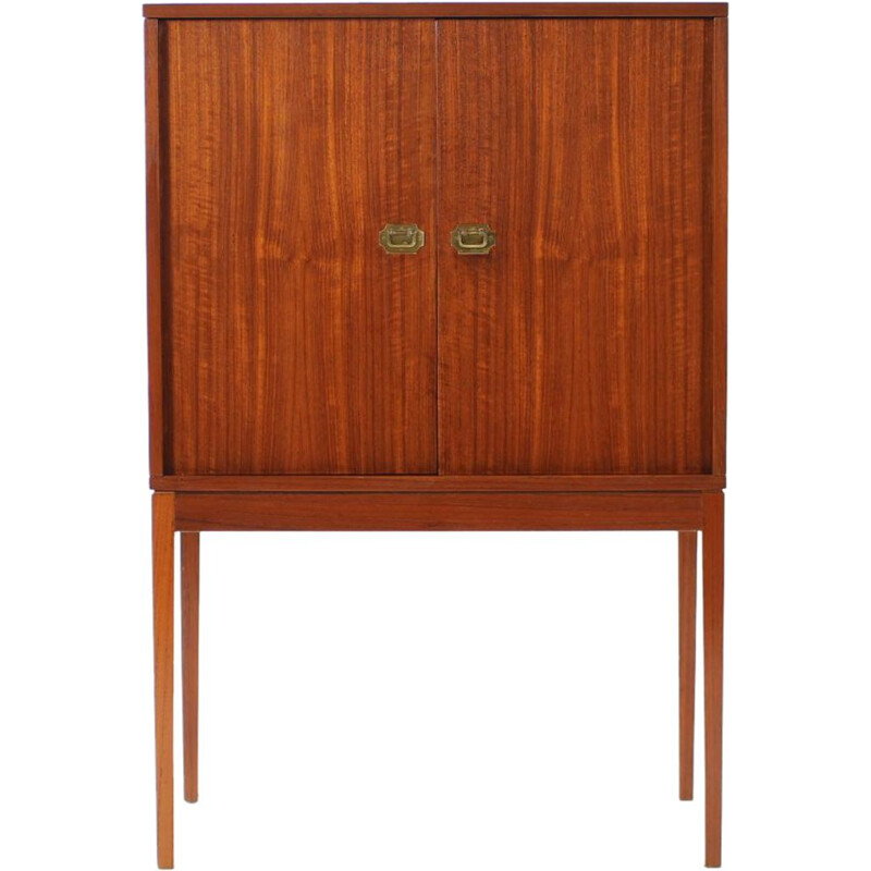 Vintage chest of drawers in teak by Henning Korch for Silkeborg Mobelfabrik 1950 