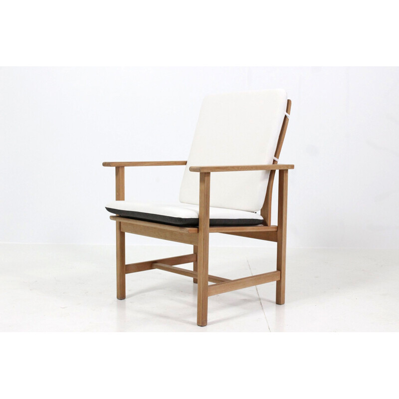 Set of 6 teak Fredericia Mobler armchairs, Borge MOGENSEN - 1960s