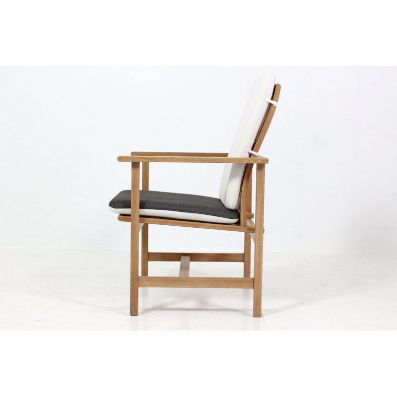 Set of 6 teak Fredericia Mobler armchairs, Borge MOGENSEN - 1960s