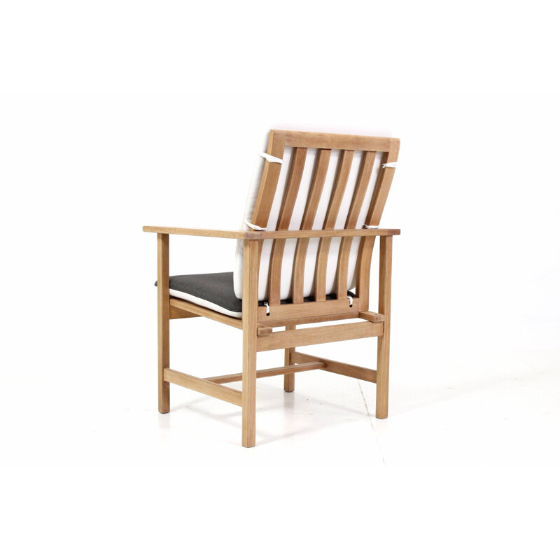 Set of 6 teak Fredericia Mobler armchairs, Borge MOGENSEN - 1960s