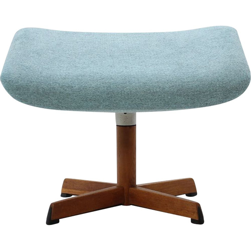 Vintage Danish adjustable footstool,1960 