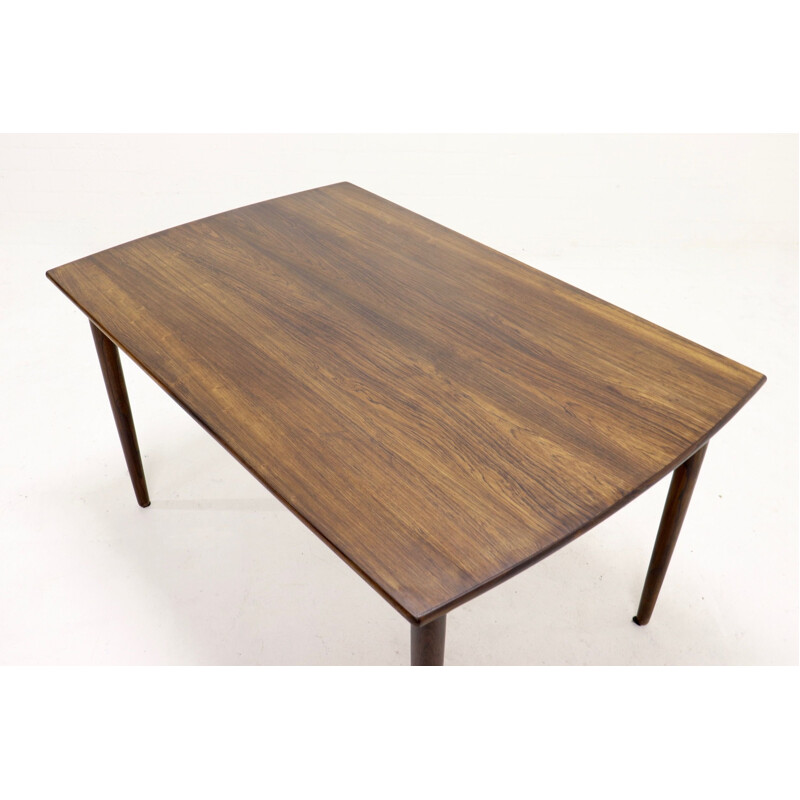 Table vintage extensible en palissandre design danois