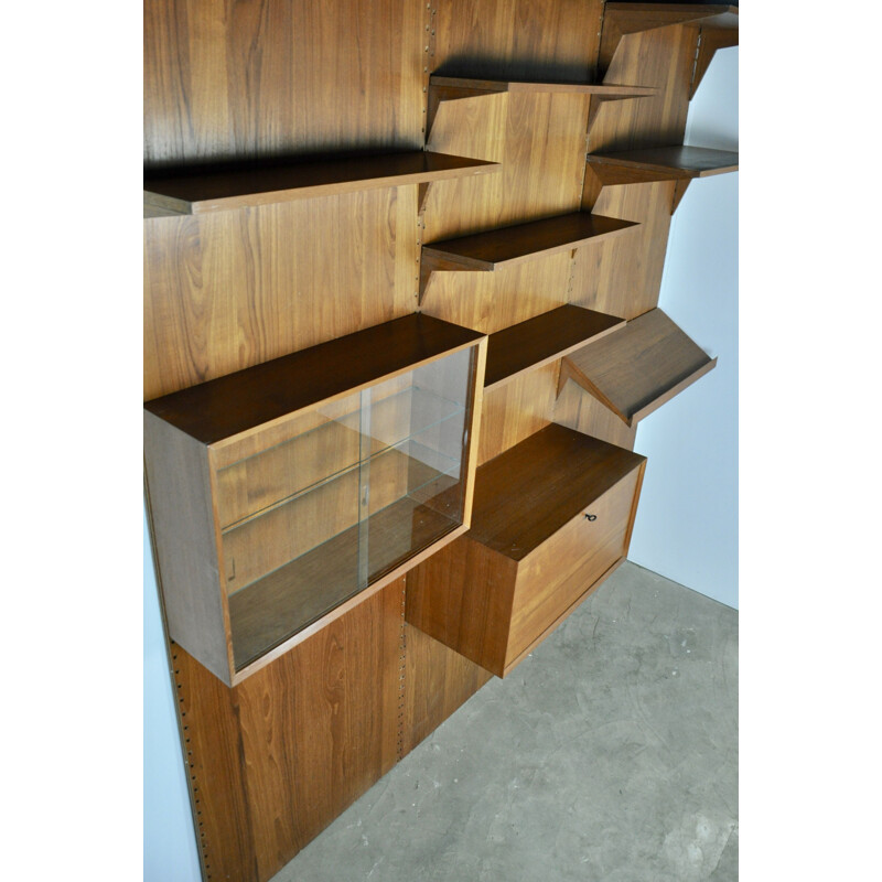 Vintage wall unit Royal system by Poul Cadovuis 1960