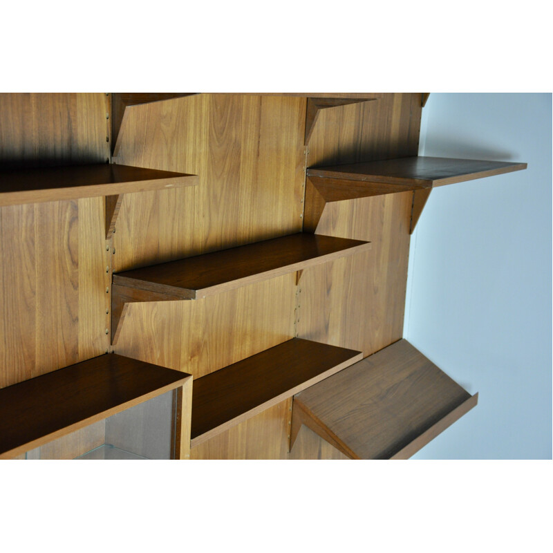 Vintage wall unit Royal system by Poul Cadovuis 1960