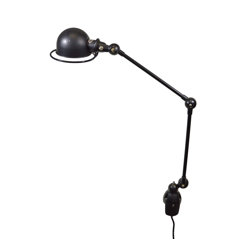 Vintage table lamp with 2 arms by Jean Louis Domecq,1950