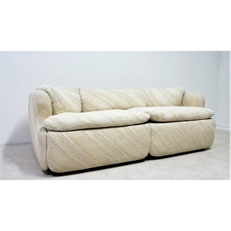 Vintage 2-seater sofa by Alberto Rosselli for Saporiti,1970