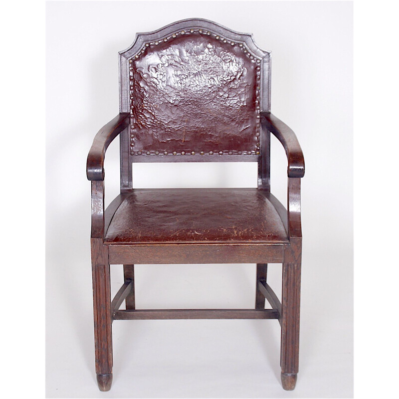 Vintage armchair in wood,1930