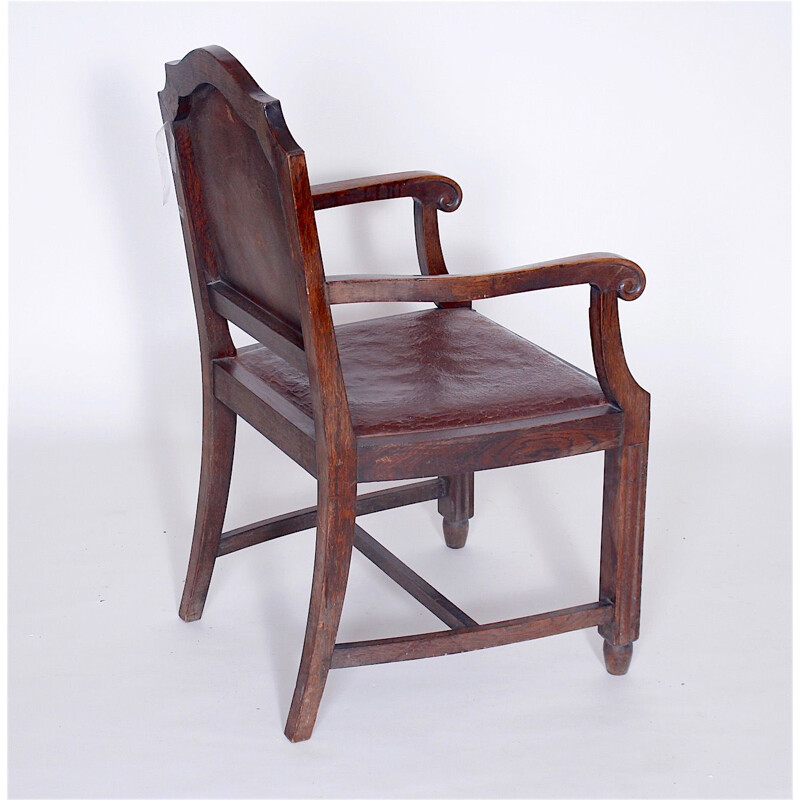 Vintage armchair in wood,1930