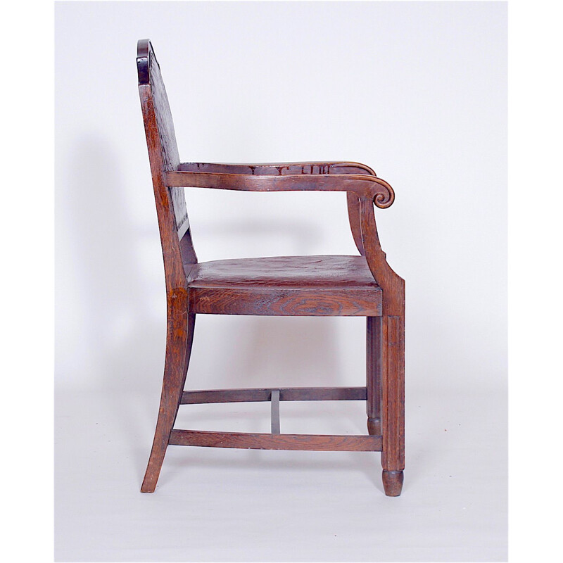 Vintage armchair in wood,1930