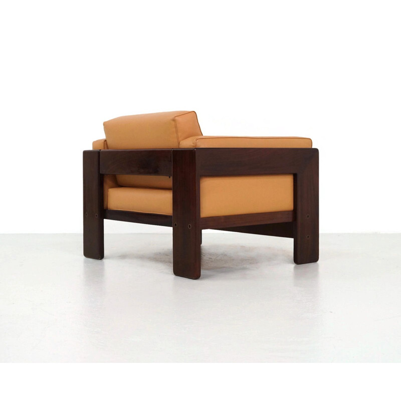 Fauteuil lounge vintage Bastiano par Tobia Scarpa pour Gavina années 1960 